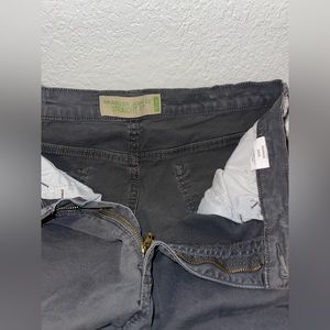 Straight leg wrangler pants.